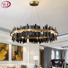 These lights are curvy works of art light fixtures designed to complement any decor. Modern Led Chandelier For Living Room Round Hanging Lamp Luxury Home Decoration Light Fixtures Dining Room Bedroom Led Lighting Chandeliers Aliexpress