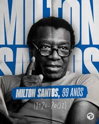 Hoje Milton Santos completaria 99 anos. Geógrafo negro, baiano e gigante do  pensamento crítico, ele revolucionou a forma como entendemos o território,  a globalização e as desigualdades. Milton não foi só um