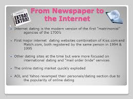 Despite all the differing opinions there are advantages and disadvantages to online dating. Online Dating The Use Of The Internet To Meet Partners Ppt Download