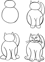 Welcome To Dover Publications Drawings Animal Drawings Cat Drawing