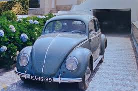 Image result for Pastel Green 1950 Beetle