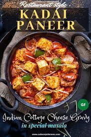 Kadai Paneer The Best Restaurant Style Paneer Recipe Video Recipe Best Paneer Recipes Paneer Dishes Indian Food Recipes Vegetarian