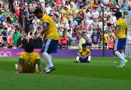 Essas foram as partidas entre as seleções principais: Brasil X Mexico Em 2012 Selecao De Neymar Thiago Silva E Marcelo Foi Prata Contra Os Mexicanos Goal Com