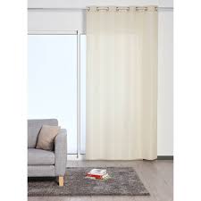 Rideau 8 œillets Beige Rideau Rideau Et Voilage Linge De Maison Gifi