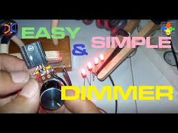 This is a transformerless power supply for low current applications. Cara Membuat Dimmer Dc Sederhana How To Make A Simple Dc Dimmer Tip 41c Prakarya Di Rumah Aja Youtube