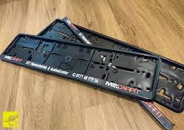 Ms Carfit Leinefelde Kann Ab Sofort Kennzeichenhalterungen Mit Eigenem Firmenlogo Anbringen Shoodesign Zitro Plate Holder License Plate Advertising Design