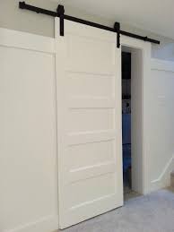 Sliding Barn Door Vintage 5 Panel Door With Home Depot Hardware Kit Making Barn Doors Barn Door Closet Barn Doors Sliding