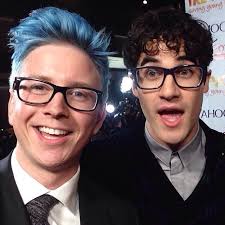 Darren Criss And Tyler Oakley At Trevor Live Darren Criss Tyler Oakley Trevor