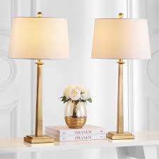 Latitude Run Cerna 31 5 Table Lamp Reviews Wayfair Gold Table Lamp Lamp Sets Table Lamp Sets
