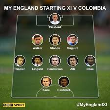 Ospina is worth more than all the players in the english nt multiplied by 10 and i hope he knows that. England V Colombia At World Cup 2018 Who Made Your Three Lions Starting Xi Bbc Sport