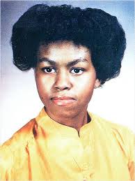 Celebrity Yearbook Photos Michelle Obama Michelle Obama Hairstyles Young Michelle Obama Michelle Obama