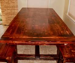 Upholstered dining benches are designed to fit any living space perfectly and they are especially elegant as additional seating rooms. Dining Table On The Cheap 10 Steps With Pictures Instructables