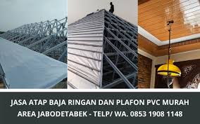Melayani pemasangan kanopi baja ringan di jakarta,bogor,tangerang,bekasi,depok Pasang Atap Baja Ringan Murah Di Jabodetabek Jasa Atap Baja Ringan Bergaransi Wa 0853 1908 1148 Kanal Bisnis