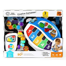 The bubble maker features side handles for easy carrying. Baby Einstein 3 Piece Creative Composer Gift Set Buybuy Baby