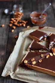 Snickersette La Tarte Caramel Chocolat Et Cacahuetes Deliacious Dessert Gateaux Et Desserts Alimentation