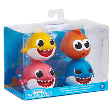 The cute baby elephant shape baby can easily shake the strong wind and can play with the baby without worry. Pinkfong Baby Shark Official By Wowwee Baby Shark Bath Squirt Toy 4 Pack For Ages 2 Walmart Com Walmart Com