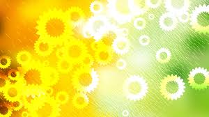Floral pattern stock photos and images. Free Green Yellow And White Flowers Background Image