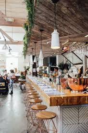 The Butcher S Daughter Abbot Kinney Restaurant Design Restaurant Interior Restaurant Interior Design