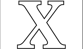 Printable Pdf Letter X Coloring Page Coloring Pages Cool Coloring Pages Cool Lettering