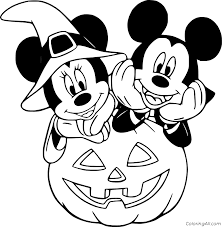 Show your kids a fun way to learn the abcs with alphabet printables they can color. Disney Halloween Coloring Pages Coloringall