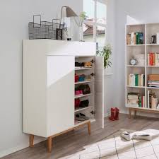 Schuhschrank Lindholm Ii Weiss Eiche Massiv Home24 Mobel Online Shop Schuhschrank Schuhschrank Weiss