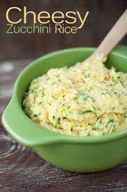 Cheesy Zucchini Rice Recipe Recipes Cheesy Zucchini Rice Food