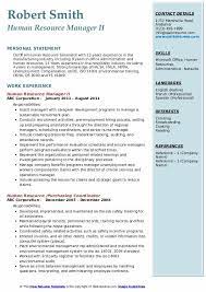 In these page, we also have variety of images available. Human Resource Manager Resume Samples Qwikresume