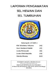 Pada pengamatan bawang merah sel bawang merah akan terlihat berbentuk persegi panjang. Laporan Biologi Jaringan Sel Tumbuhan Dan Sel Hewan