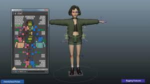 Mathilda Rig Free Maya Rig Female Character Rig Maya Character Modeling Character Rigging Female Characters