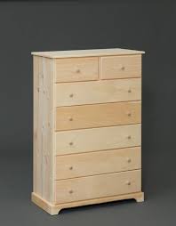 Enjoy free shipping on most stuff, even big stuff. Pine 7 Drawer Chest Unfinished Bargain Box And Bunks