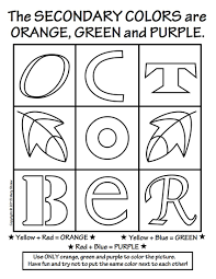 Art Enrichment Everyday October Activity Coloring Pages October Activities Coloring Pages Art Sub Lessons