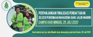 Pengumuman jalur mandiri uin walisongo 2020. Pengumuman Perpanjangan Finalisasi Pendaftaran Seleksi Penerimaan Jalur Mandiri Uin Walisongo