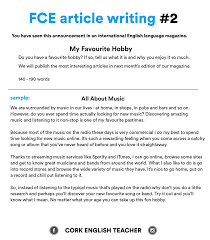 Fce Exam Writing Samples And Essay Examples Learn English Online For Free Myenglishteacher Eu Blog Essay Writing Skills Essay Examples Learn English