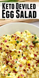 Keto Deviled Egg Salad Recipe Keto Recipes Dinner Deviled Egg Salad Keto Recipes Easy