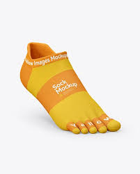 Instead of using tags to private label your socks, you can choose to. Short Toe Sock Mockup Present Your Design On This Mockup Simple To Change The Color Of Different Parts And Add Y Toe Socks Design Mockup Free Clothing Mockup