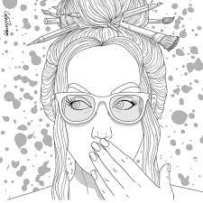 A relaxing coloring therapy gift book for adults relaxation with stress relieving, nature art designs and mindful patterns to relax your mind, body and soul (9798564234467): L Image Contient Peut Etre Dessin Cartoon Coloring Pages People Coloring Pages Coloring Pages