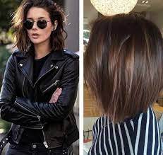 Highlights Best Must Try Brunette Bob Haircuts Brunette Bob Haircut Hair Styles Short Hair Styles