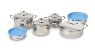 Berghoff Zeno 12 Piece Cookware Set With Mixing Bowls Silver Awesome Product Click The Imag Cookware Set Cookware Set Stainless Steel Cookware Set Nonstick