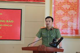 Công bố quyết định điều động Phó Cục trưởng Cục An ninh điều tra