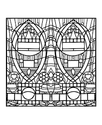 Epingle Sur Stained Glass Coloring Pages
