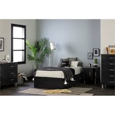 Kousi kids dresser kid clothes storage organizer baby dresser kid closet baby clothes allzone 5 drawer dresser storage organizer, extra wide tower unit for kids/childs bedroom. South Shore Cosmos Kids 6 Drawer Double Dresser In Black Onyx Finish 3127027