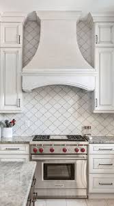 A kitchen backsplash is a design opportunity to use color and pattern, experiment with materials, and add a dose of personality to your most used room. 44 Top Arabesque Tile Kitchen Backsplash Design Ideas Arabesque Tile Backsplash Kitchen Kitchen Backsplash Designs Farmhouse Kitchen Backsplash