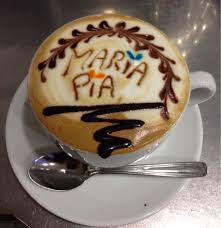Maria Pia Cappuccino Caffe Buon Compleanno