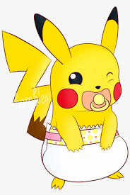 Pikachu Images For Drawing At Getdrawings Pikachu In A Diaper Transparent Png 1024x1362 Free Download On Nicepng