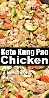 Keto Kung Pao Chicken Recipe Healthy Eating Recipes Recipes Kung Pao Chicken