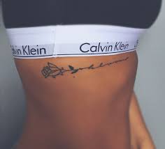 Bloom Rose Tattoo Calvin Klein Sports Bra Rosen Rippen Tattoos Rosen Tattoo Tattoos Schreiben