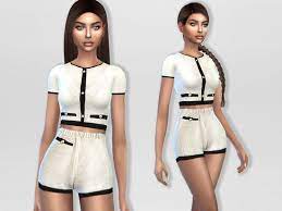 Playstation 4, playstation 5, xbox one, and xbox series x/s. An Elegant Two Piece Outfit Found In Tsr Category Sims 4 Female Everyday Sims 4 Clothing Sims 4 Outfits