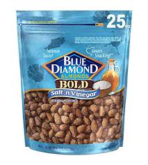 Even when you don't know what they are. Blue Diamond Almonds Salt N Vinegar Flavored Snack Nuts 25 Oz Resealable Bag Pack Of 1