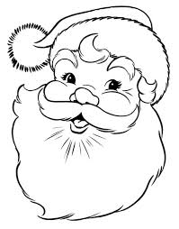 Papa Noel Para Colorear Imprimir
