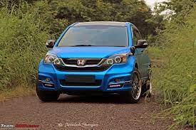 We take a 1999 honda crv and in two days pimp it out and modify it into a much better car! Pics Tastefully Modified Cars In India Page 107 Team Bhp